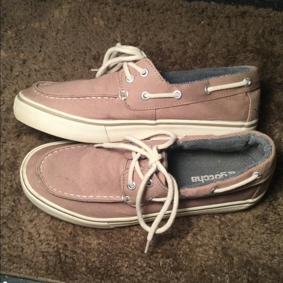 Men’s Canvas Boat Shoes - Picture 1 of 7